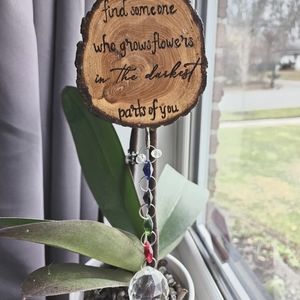 Zach bryan wood suncatcher